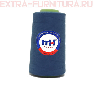 Нитки МН 40/2 п/э  5000 ярдов №299 синий