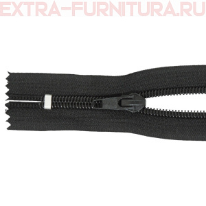 Молния спираль обувная Т7, дл.20 см, цв.322 черный