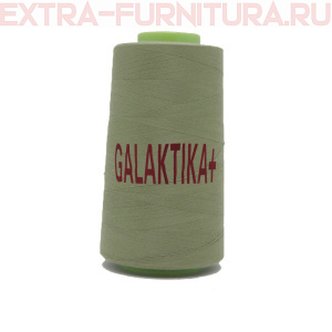 Нитки GALAKTIKA  40/2 п/э  4000 ярдов, цв.408 оливковый светлый