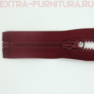 Молния Трактор Т5 1 замок 65см, цв.179 бордовый темный, LOGO