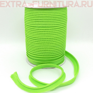 Кант атласный 12 мм, 72 ярда, цв. 057 светло-зеленый ЕВРО