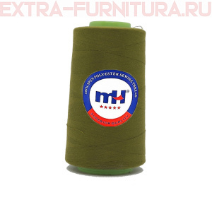 Нитки МН 40/2 п/э  5000 ярдов №418 олива