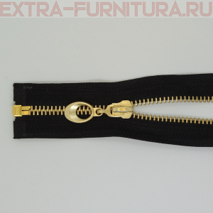 Молния Металл Т5 1 замок, 90 см, латунь