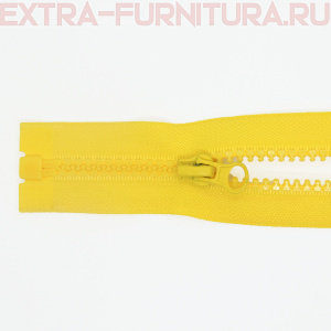 Молния Трактор Т5 1 замок 55см, цв.110 желтый, LOGO