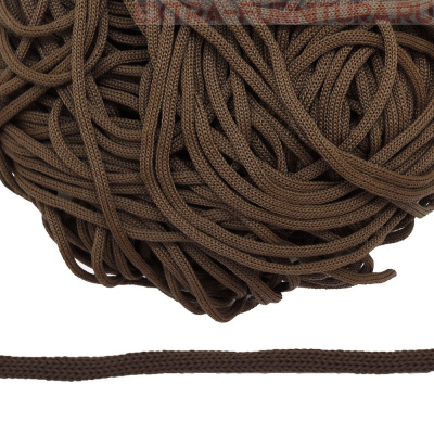 Шнур  ПП 4мм, цв.260 темно-коричневый, уп.100м, пл.2,7 гр/м, арт.В501