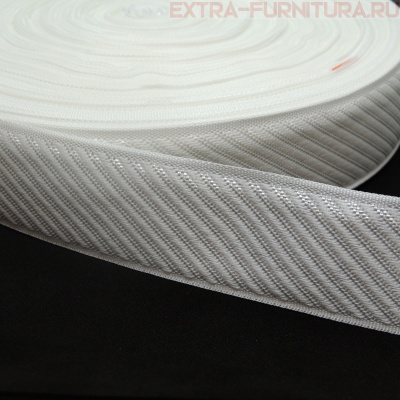 Лента матрасная 42 мм белая (уп.100м), пл.13,4 г/м