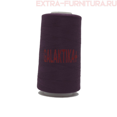Нитки GALAKTIKA  40/2 п/э  4000 ярдов, цв.625 бордовый темный