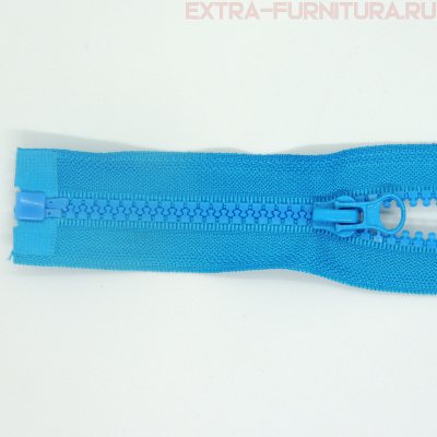 Молния Трактор Т5 1 замок 75см, цв.208 голубой, LOGO