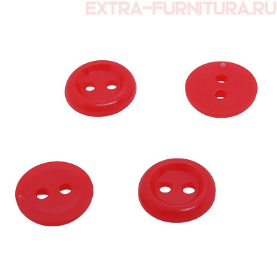 Пуговицы 11/2 красные, упаковка 1000 шт.