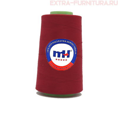 Нитки МН 40/2 п/э  5000 ярдов №118 вишня