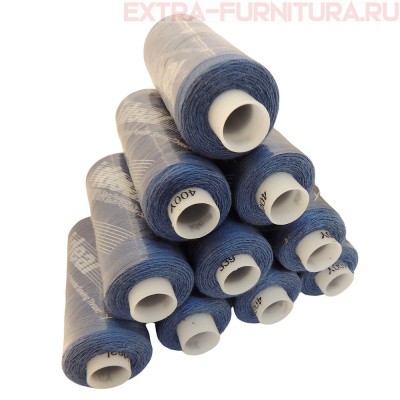 Нитки IDEAL бытовые 40/2 366м, цв.339 синий (уп.10шт)